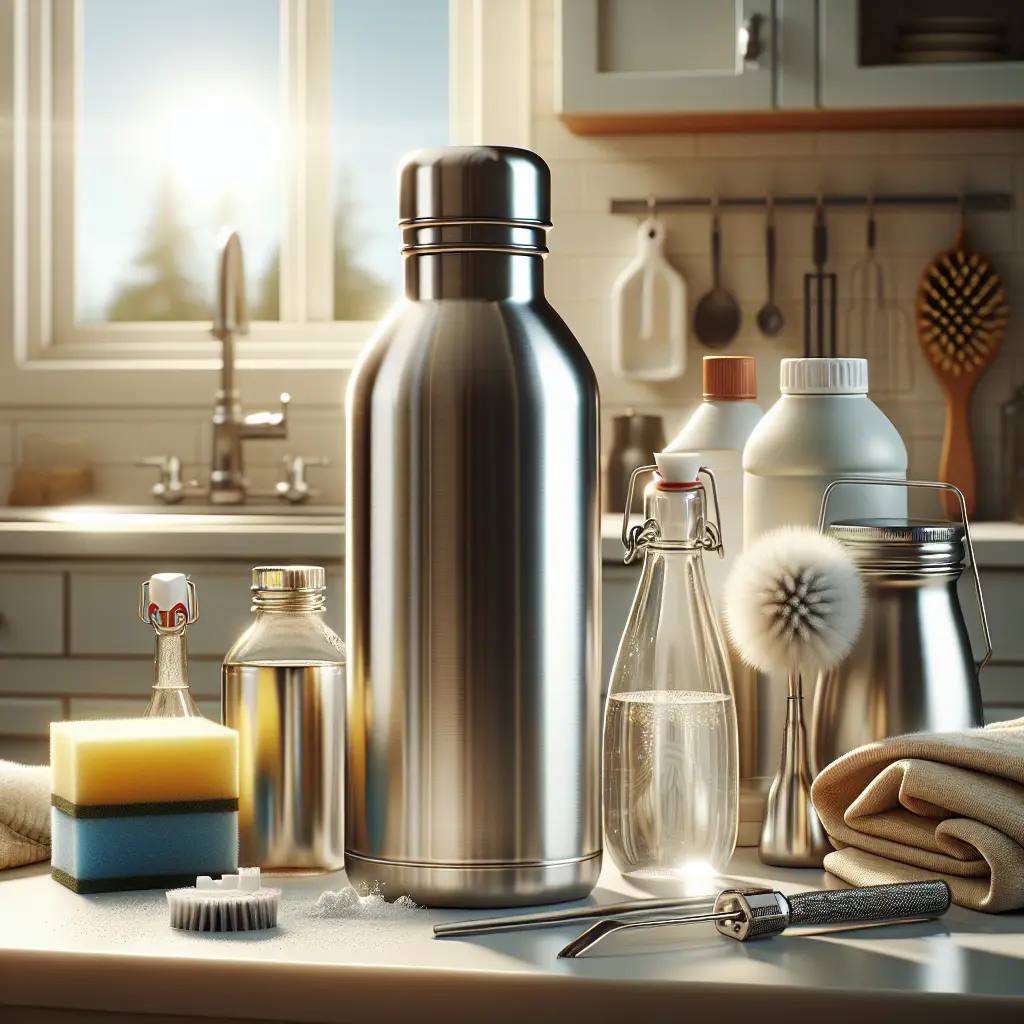 Sådan rengør du en termokande med stålindsats